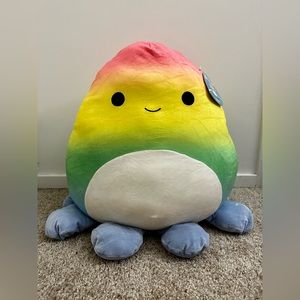 NEW Elodie The Tie Dye Octopus Large 20-24” Plush Squishmallow